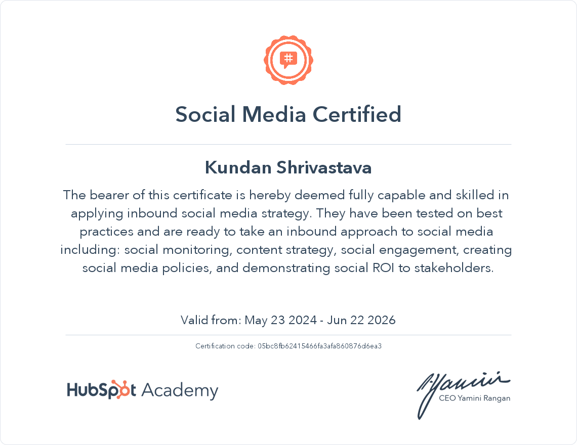 Global Certification