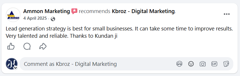 Client Testimonial