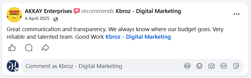 Client Testimonial