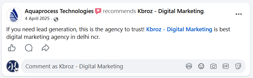 Client Testimonial