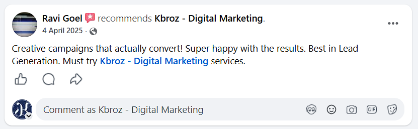 Client Testimonial