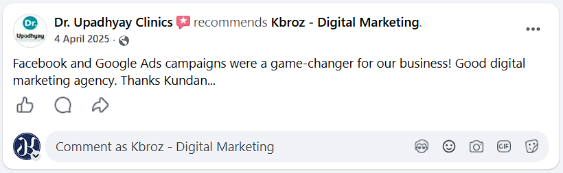 Client Testimonial